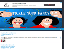 Tablet Screenshot of man2tickle.com